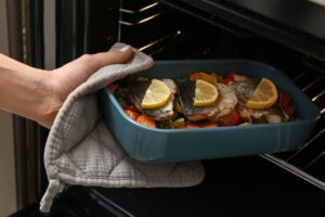 Ricetta filetto di branzino al forno light